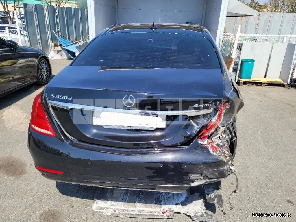 Photo 2 of 20: 2016 Mercedes-Benz S350d 4Matic, VIN WDDUF3DB1GA254484 — Korean insurance auction