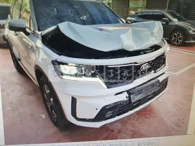 Photo 1 of 7: 2021 Kia Sorento, VIN KNARL81GDMA044225 — Korean insurance auction