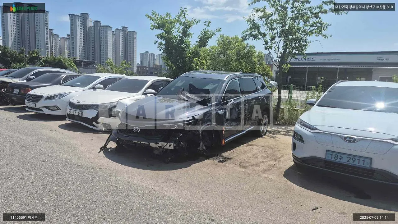Photo 2 of 10: 2020 Kia Sorento, VIN KNARG81BGMA047994 — Korean insurance auction