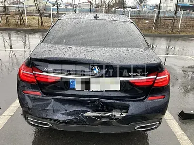 Photo 1 of 4: 2017 BMW 730Ld xDrive, VIN WBA7G6104HB074076 — Korean insurance auction