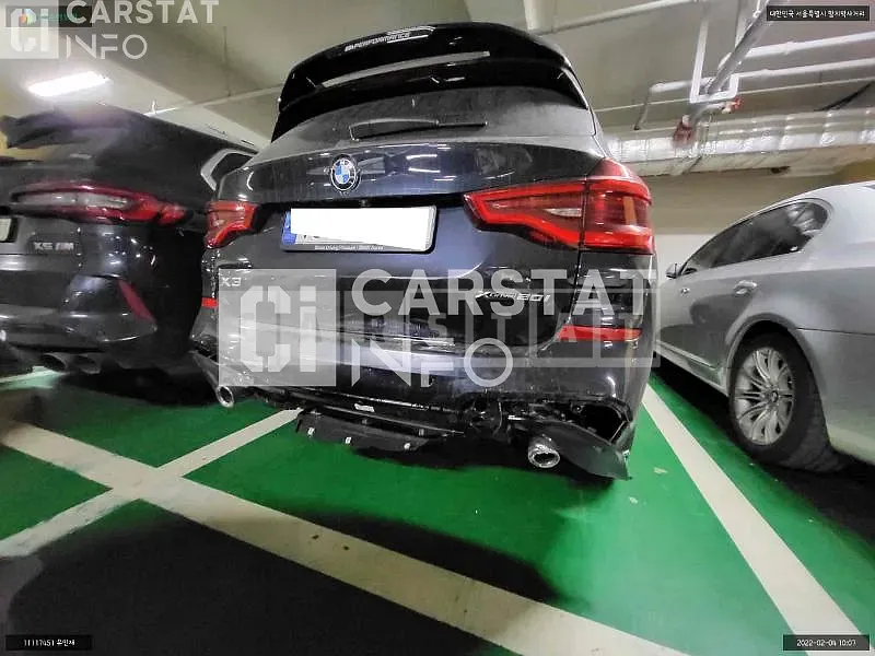Photo 2 of 26: 2021 BMW X3 xDrive 20i, VIN WBA51BG04M9G95783 — Korean insurance auction