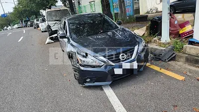 Photo 1 of 14: 2017 Nissan Altima 2.5, VIN 1N4AL3AP1HC182364 — Korean insurance auction