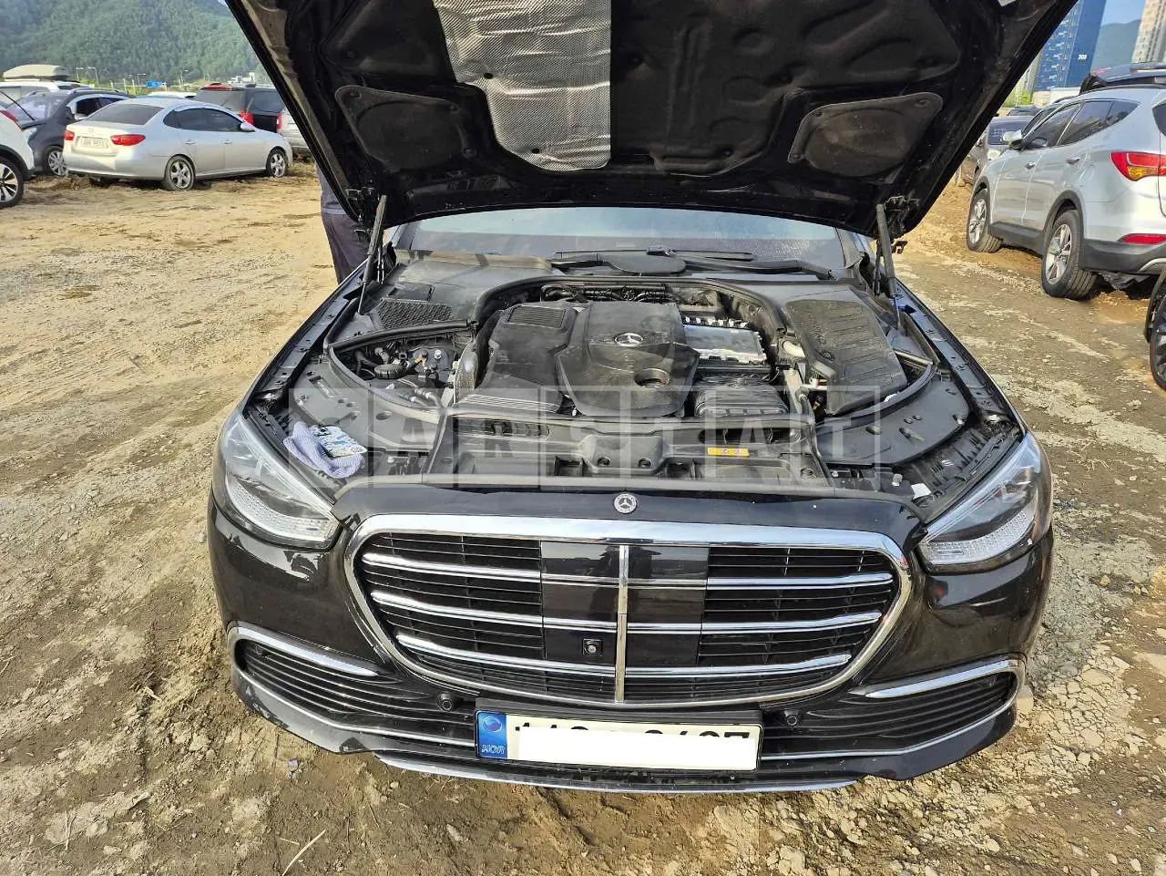 Photo 2 of 12: 2022 Mercedes-Benz S 350 d, VIN W1K6F3AB0NA111004 — Korean insurance auction