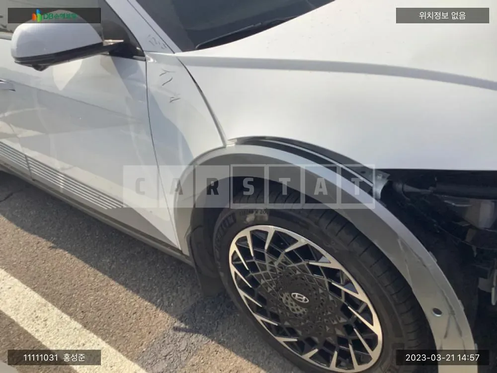 Photo 2 of 15: 2021 Hyundai IONIQ 5 Long Range, VIN KMHKR81AFNU037029 — Korean insurance auction