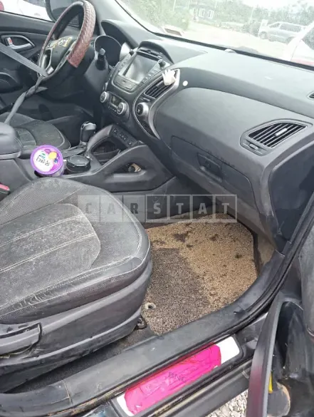 Photo 2 of 8: 2015 Hyundai Tucson, VIN KMHJU81VBFU031353 — Korean insurance auction