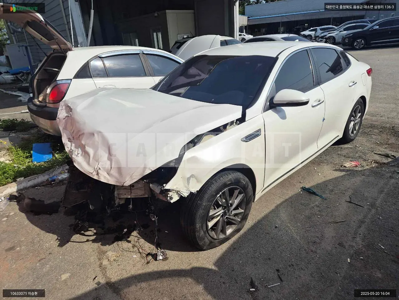 Photo 2 of 15: 2019 Kia K5, VIN KNAGU416BLA360716 — Korean insurance auction