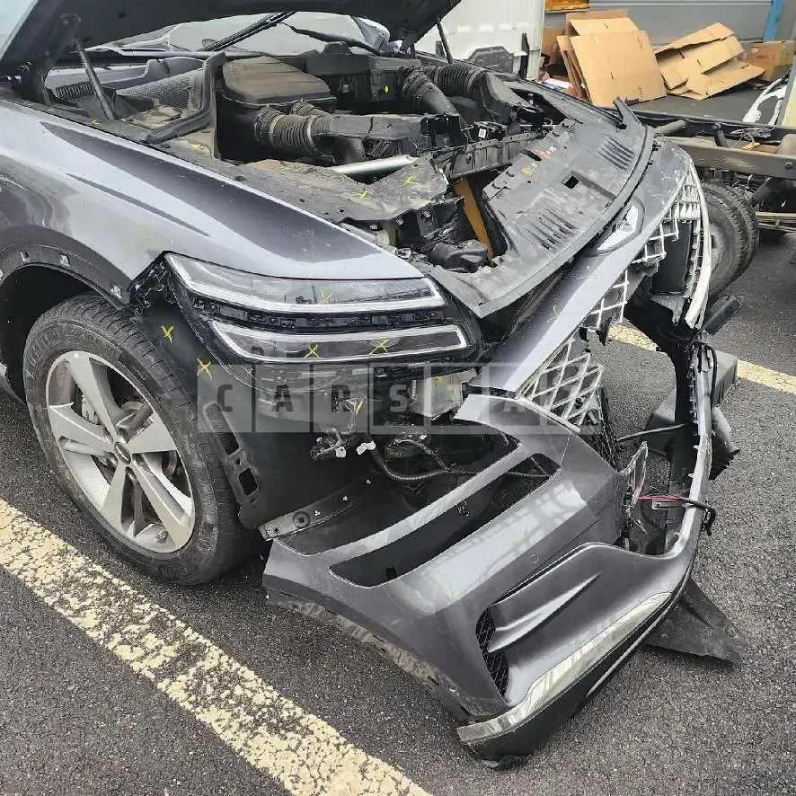 Photo 2 of 82: 2021 Genesis GV80 3.5T, VIN KMTHC81CDMU047869 — Korean insurance auction