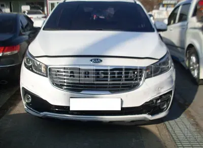 Photo 1 of 15: 2015 Kia Carnival, VIN KNAMC81ABFS033374 — Korean insurance auction