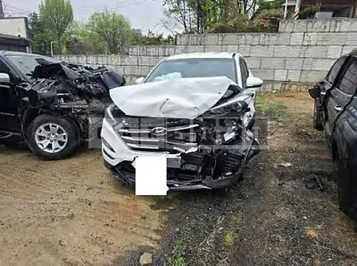 Photo 1 of 16: 2017 Hyundai Tucson — Korean insurance auction
