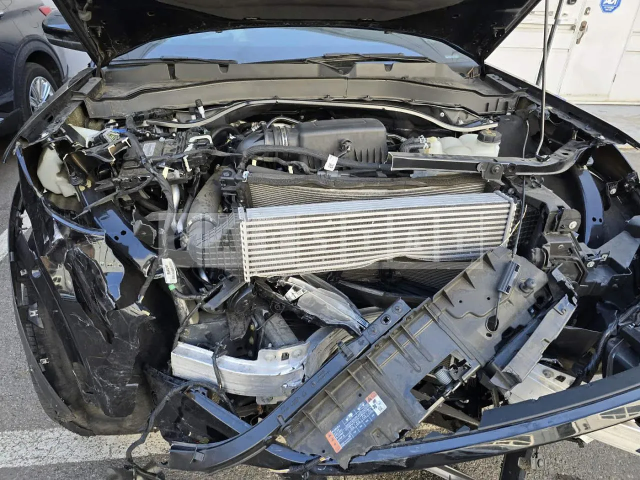 Photo 2 of 47: 2022 Ford Explorer 2.3, VIN 1FMSK8FH6NGB06252 — Korean insurance auction