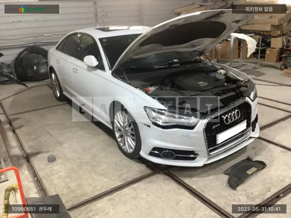 Photo 2 of 12: 2015 Audi A6 40 TDI, VIN WAUZZZ4G4GN037104 — Korean insurance auction