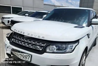 Photo 1 of 36: 2016 Land Rover Range Rover Sports 3.0 d, VIN SALWA2KF5GA542678 — Korean insurance auction