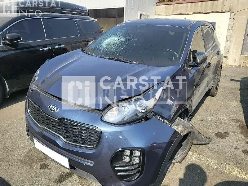 Photo 2 of 12: 2018 Kia Sportage, VIN KNAPN815GJK512179 — Korean insurance auction