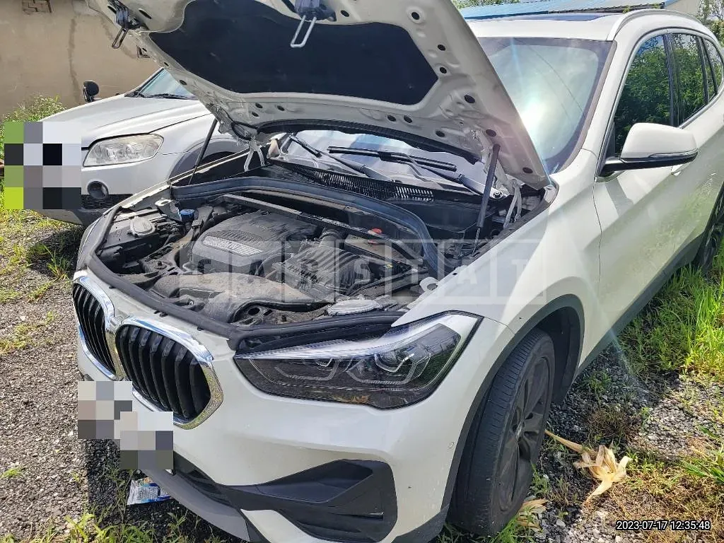 Photo 2 of 10: 2020 BMW X1 xDrive18d Advantage, VIN WBA31AD09L5P61432 — Korean insurance auction