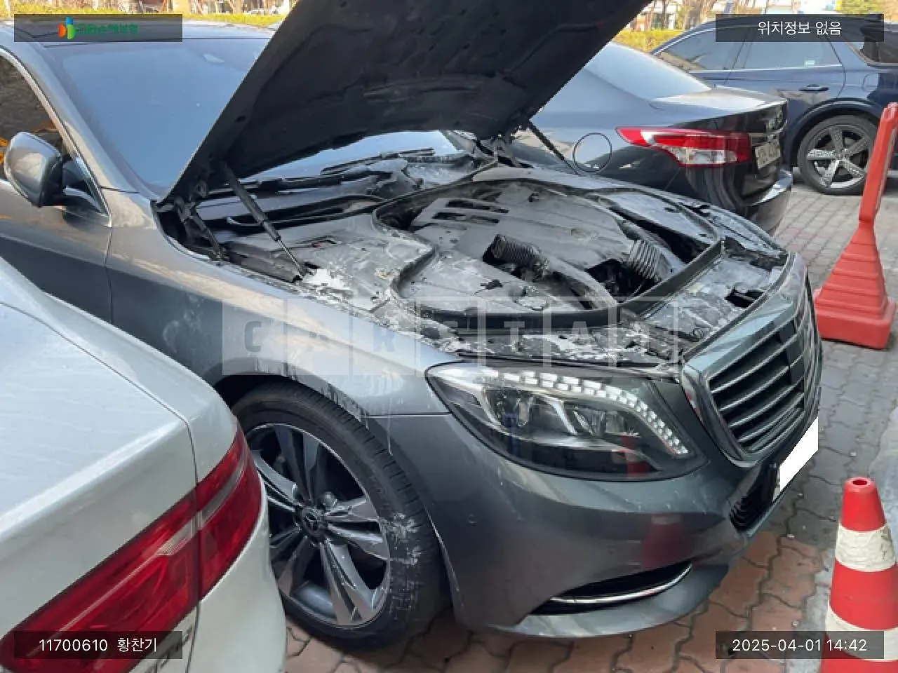 Photo 2 of 70: 2017 Mercedes-Benz S400 4Matic L, VIN WDDUG6HB5HA315992 — Korean insurance auction