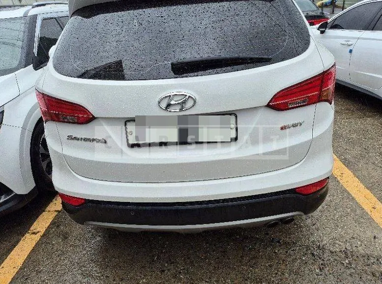 Photo 2 of 19: 2015 Hyundai Santa Fe 2.0, VIN KMHSW81UBFU463023 — Korean insurance auction