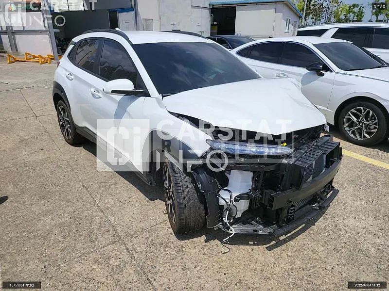 Photo 2 of 8: 2022 Hyundai Kona, VIN KMHK5813HNU860170 — Korean insurance auction