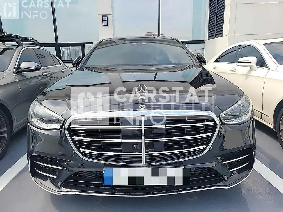 Photo 2 of 61: 2022 Mercedes-Benz S400d 4Matic, VIN W1K6F3DB7NA113246 — Korean insurance auction