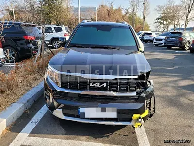 Photo 1 of 23: 2022 Kia Mojave 3.0 (4WD), VIN KNAKN814DNA236233 — Korean insurance auction