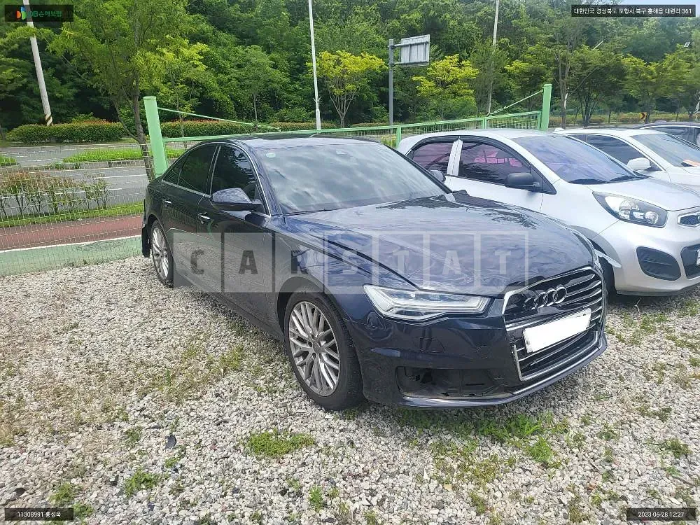 Photo 2 of 8: 2016 Audi A6 40 TDI, VIN WAUZZZ4GXGN110458 — Korean insurance auction