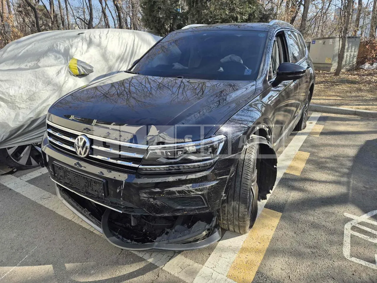 Photo 2 of 26: 2020 Volkswagen Tiguan 2.0 TDI (All Space), VIN WVGZZZ5NZLM177759 — Korean insurance auction