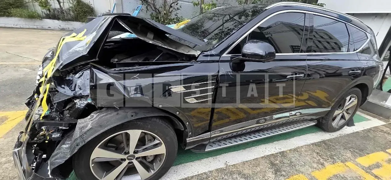 Photo 2 of 29: 2022 Genesis GV80, VIN KMTHA81BDNU092596 — Korean insurance auction