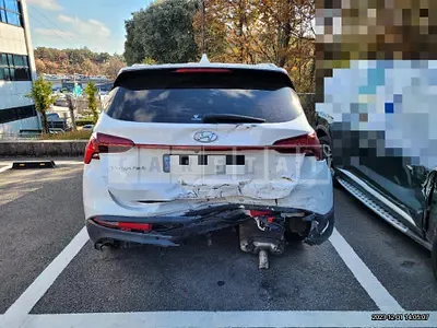 Photo 1 of 4: 2020 Hyundai Santa Fe TM 2.2, VIN KMHS281HGMU329617 — Korean insurance auction