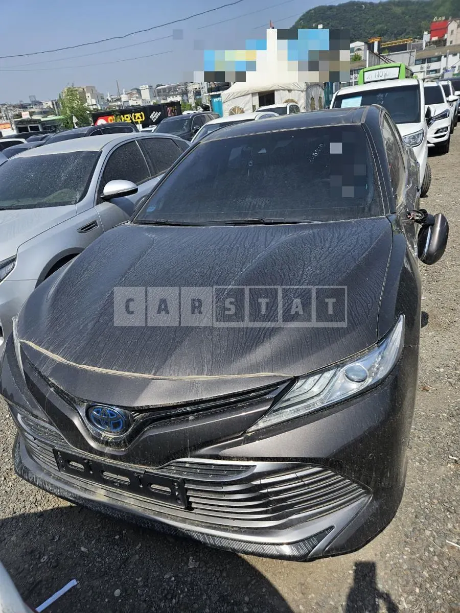 Photo 2 of 9: 2018 Toyota Camry Hybrid, VIN JTNB21HK9K3014734 — Korean insurance auction