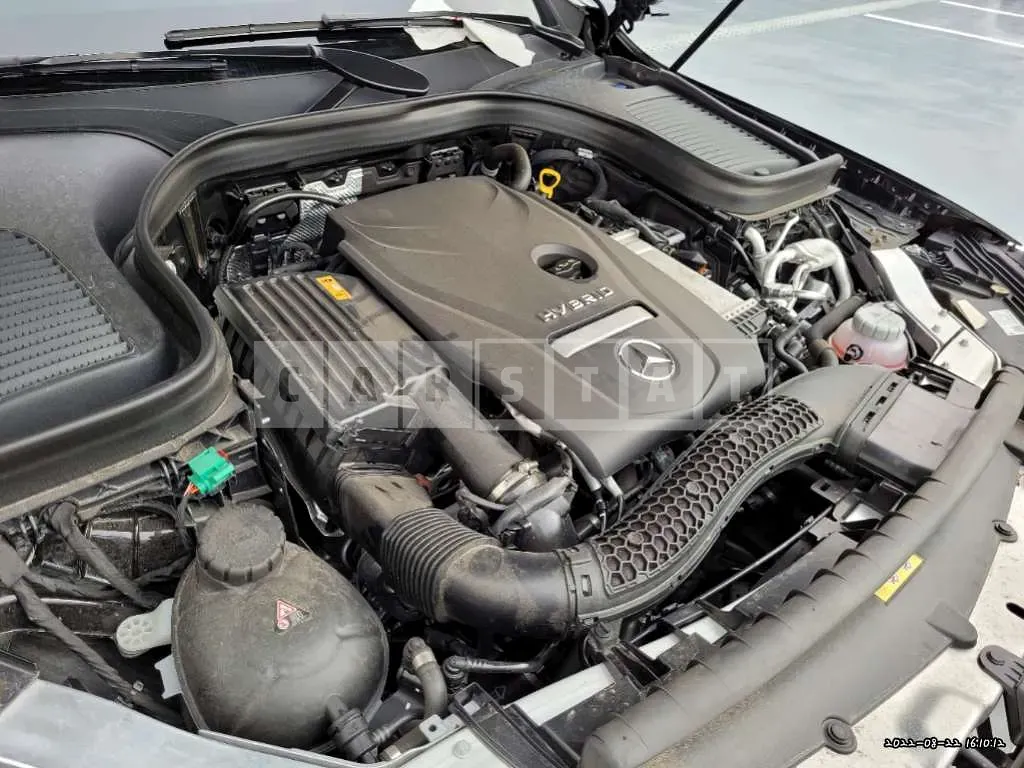 Photo 2 of 12: 2020 Mercedes-Benz GLC300e 4Matic, VIN W1N0G5DB1LF815371 — Korean insurance auction