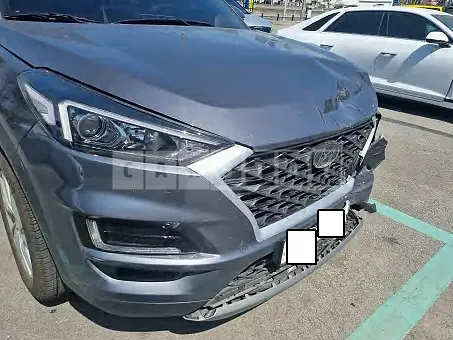 Photo 2 of 15: 2019 Hyundai Tucson, VIN KMHJ381ABKU091955 — Korean insurance auction