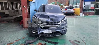 Photo 1 of 6: 2018 Hyundai Tucson, VIN KMHJ381ABJU747595 — Korean insurance auction