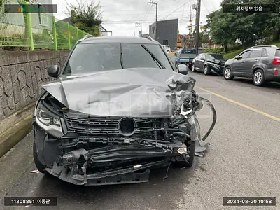 Photo 1 of 9: 2015 Volkswagen Tiguan 2.0 TDI BMT, VIN WVGZZZ5NZFW556489 — Korean insurance auction