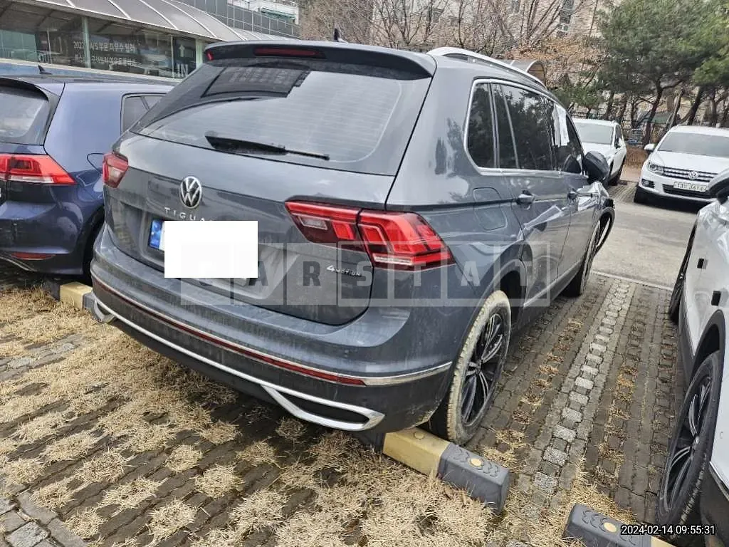 Photo 2 of 15: 2021 Volkswagen Tiguan 2.0 TDI 4MOTION, VIN WVGZZZ5NZMW555228 — Korean insurance auction