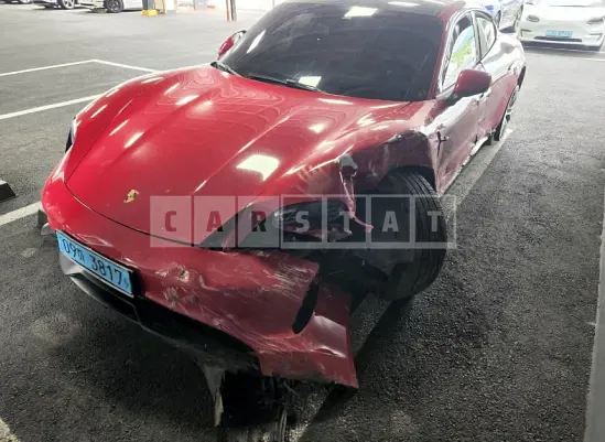 Photo 2 of 10: 2023 Porsche Taycan — Korean insurance auction