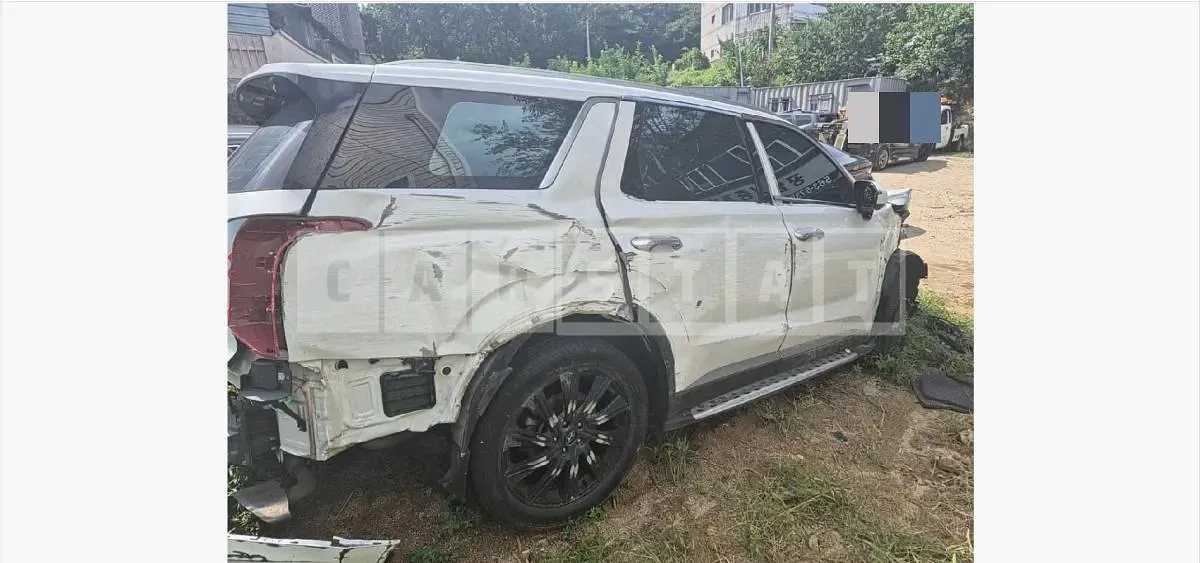 Photo 2 of 28: 2021 Hyundai Palisade Diesel 2.2 4WD — Korean insurance auction