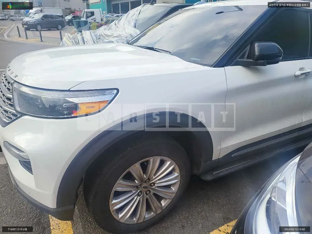 Photo 2 of 15: 2021 Ford Explorer 2.3, VIN 1FMSK8FH6MGC45599 — Korean insurance auction