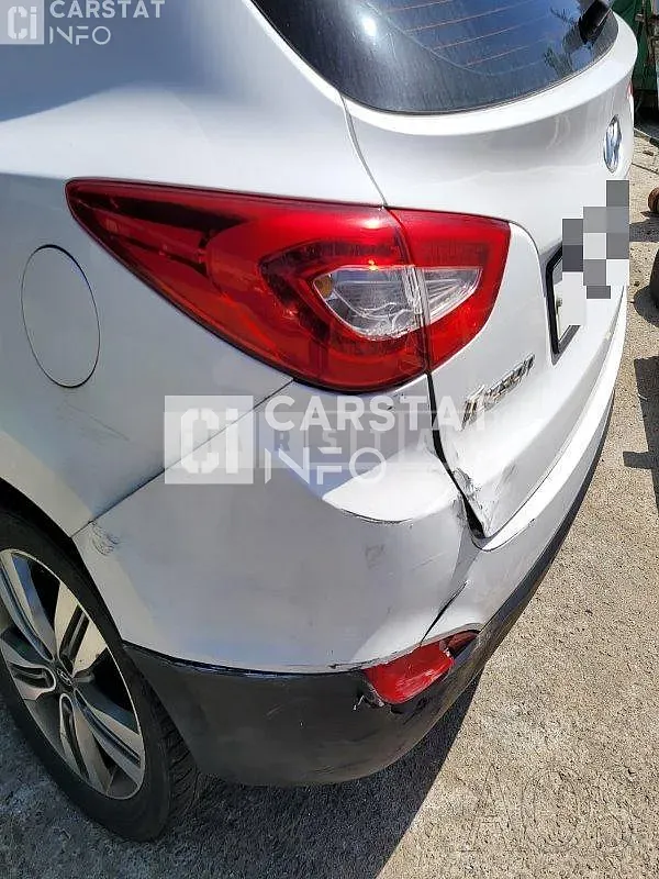 Photo 2 of 7: 2015 Hyundai Tucson, VIN KMHJT81VBFU072234 — Korean insurance auction