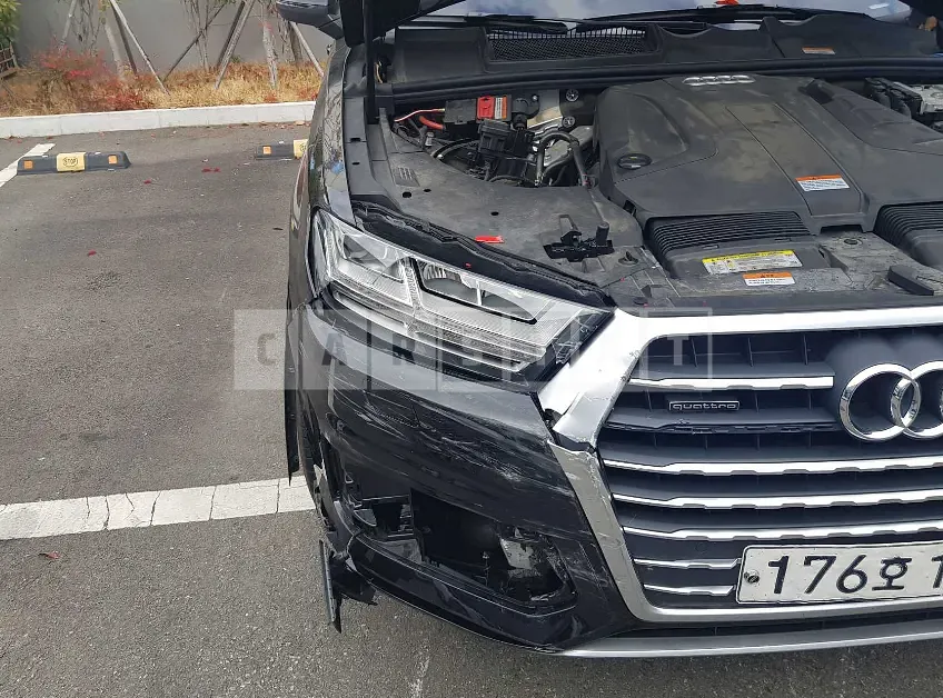 Photo 2 of 26: 2019 Audi Q7 45 TFSI quattro, VIN WAUZZZ4M3KD042363 — Korean insurance auction