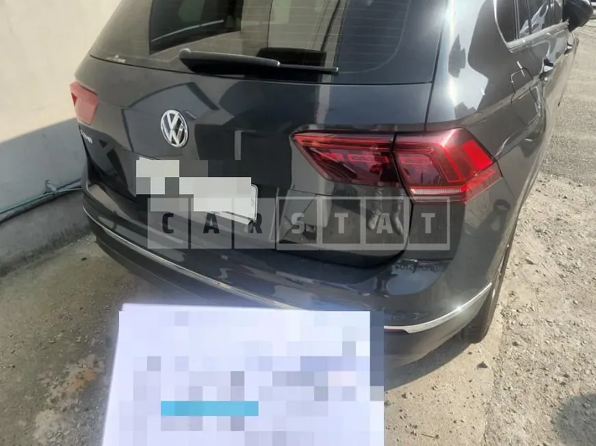 Photo 2 of 5: 2018 Volkswagen Tiguan 2.0 TDI — Korean insurance auction