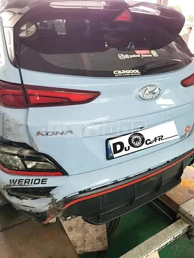 Photo 1 of 28: 2022 Hyundai Kona, VIN KMHKH81CGNU001480 — Korean insurance auction