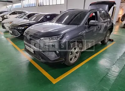 Photo 1 of 50: 2021 Toyota RAV4 Hybrid, VIN JTMW2RFV3MD095857 — Korean insurance auction