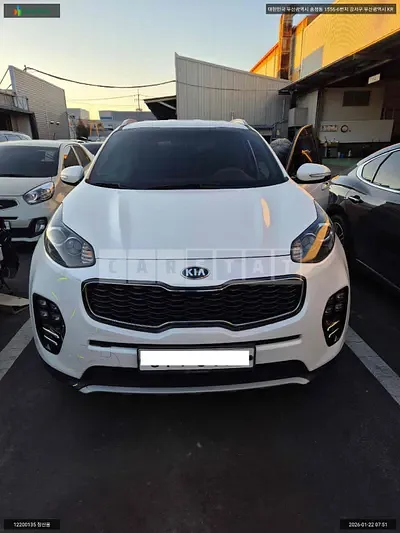 Photo 1 of 14: 2017 Kia Sportage, VIN KNAP781ABJK309854 — Korean insurance auction