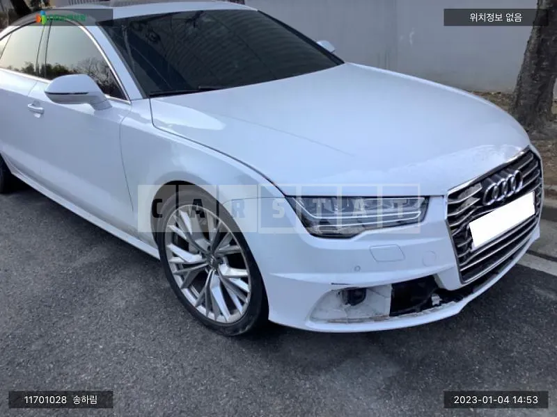 Photo 2 of 10: 2015 Audi A7 50 TDI quattro, VIN WAUZZZ4G1GN023032 — Korean insurance auction