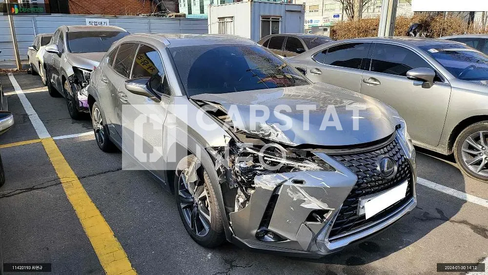 Photo 2 of 9: 2019 Lexus Ux 250h AWD, VIN JTHU9JBH3K2004565 — Korean insurance auction