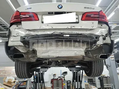 Photo 1 of 15: 2018 BMW 520d xDrive, VIN WBAJC5104JWB87717 — Korean insurance auction