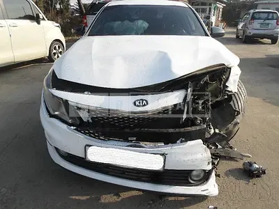 Photo 1 of 13: 2016 Kia K5, VIN KNAGS416BGA050550 — Korean insurance auction