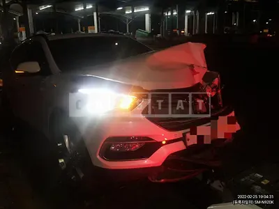 Photo 1 of 11: 2016 Hyundai Santa Fe 2.0, VIN KMHSW81UBGU686708 — Korean insurance auction