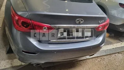 Photo 1 of 7: 2017 Infiniti Q50S Hybrid, VIN JNKAV71E3HM150146 — Korean insurance auction