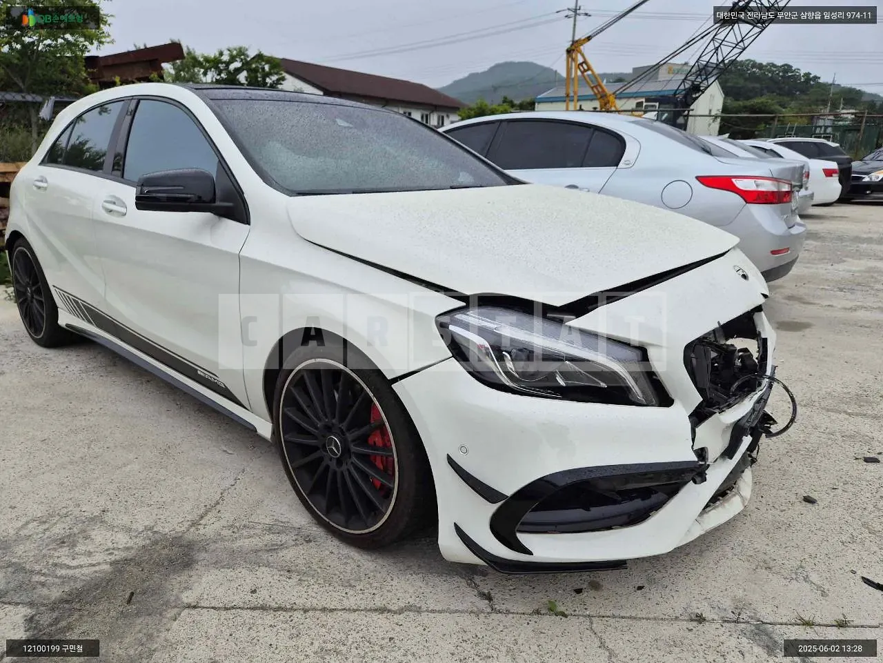 Photo 2 of 11: 2016 Mercedes-Benz AMG A45 4Matic, VIN WDDBF5CBXGJ392237 — Korean insurance auction