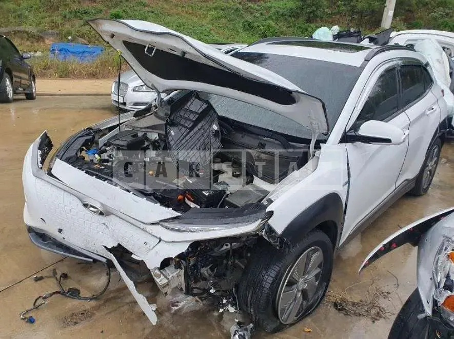 Photo 2 of 10: 2019 Hyundai Kona Electric Car — Korean insurance auction